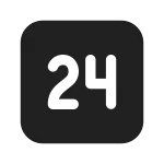 Shifts 24h SVG Icon
